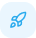 Rocket icon for a fast setup