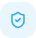 Shield icon for securely managed access